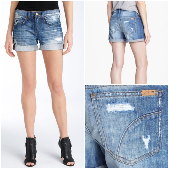 Joe's Jeans Loose Fit Denim Shorts - Picture 5 of 5